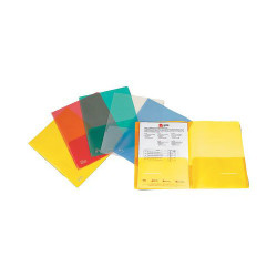cartellina con tasca king mec full trasparente 21x29.7cm [00111418]