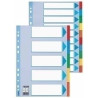 divisori esselte 20 pz. 6 colori a4 [100192]