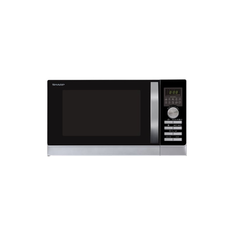 microonde sharp r843inw silver-nero [r843inw]