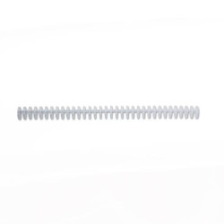 Dorso plastico gbc cf50 click 16mm ghiaccio [387326e]