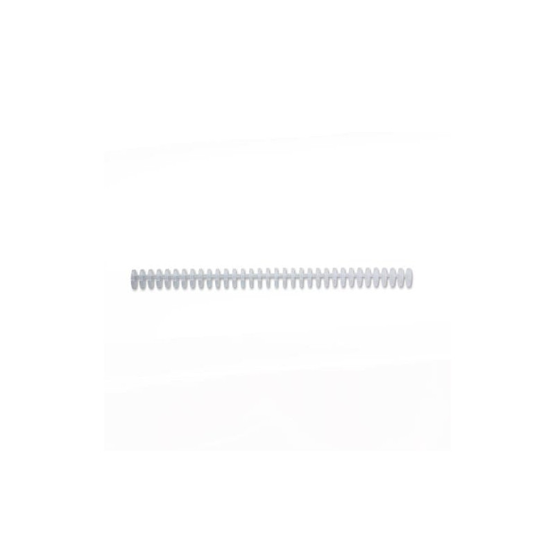 Dorso plastico gbc cf50 click 16mm ghiaccio [387326e]