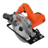 sega circolare black&decker con guida laser 1250w cs1250