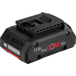 batteria per elettroutensile bosch professional procore 1600a016gb