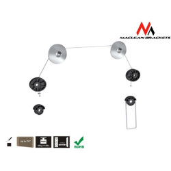 supporto murale maclean mc-557 (70'' 50 kg) [mc-557]