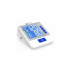 misuratore di pressione hi-tech medical 1.5v blu/grigio/bianco