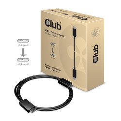 Cavo usb club3d usb 3.1 typ c 0,8m powerdelivery st/st [cac-1522]