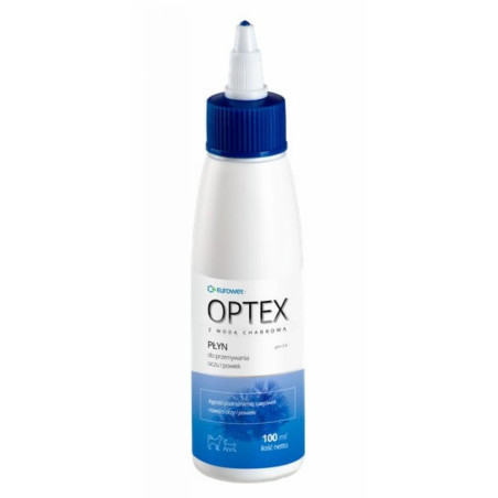 liquido optex eurowet per lavaggio palpebre e occhi di cani e gatti