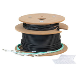 cavo fibra ottica oem multimodale 50/125 4 fibre om3 lc/lc 30m