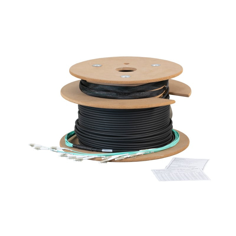 cavo fibra ottica oem multimodale 50/125 4 fibre om3 lc/lc 30m