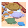 set di stampini berni group cx350 per ravioli