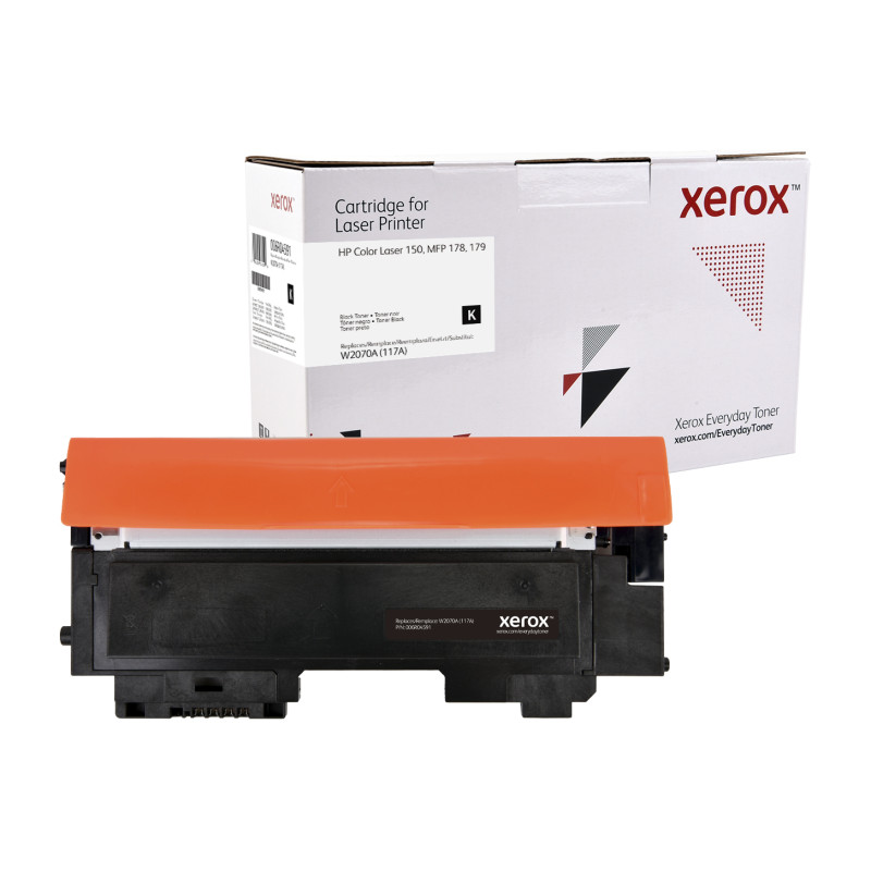 toner xerox compatibile con hp 117a w2070a 1000 pagine nero [006r04591]