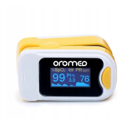 pulsossimetro per dito oromed giallo [oro-pulse yellow]