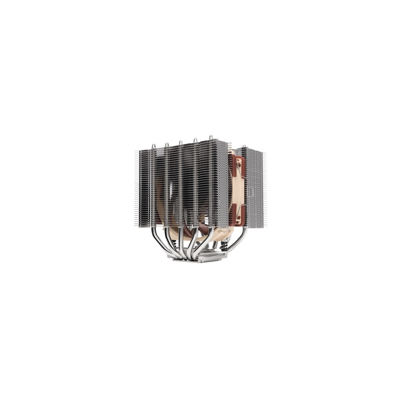 dissipatore cpu a liquido noctua due volte bloccato 120mm marrone