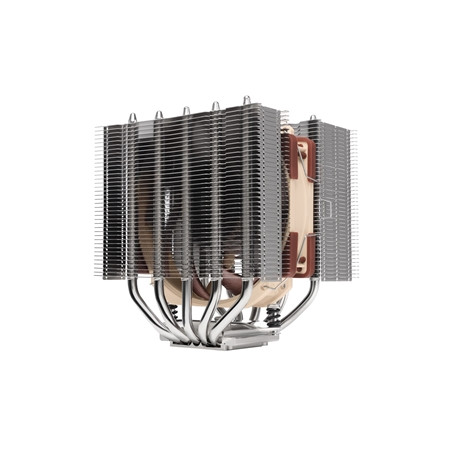 dissipatore cpu a liquido noctua due volte bloccato 120mm marrone