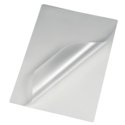 pellicola per plastificazione hama din a4 80micron 25pz transparente