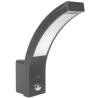 lampada led maclean con sensore di movimento 750lm/10w/grigio [mce244g]