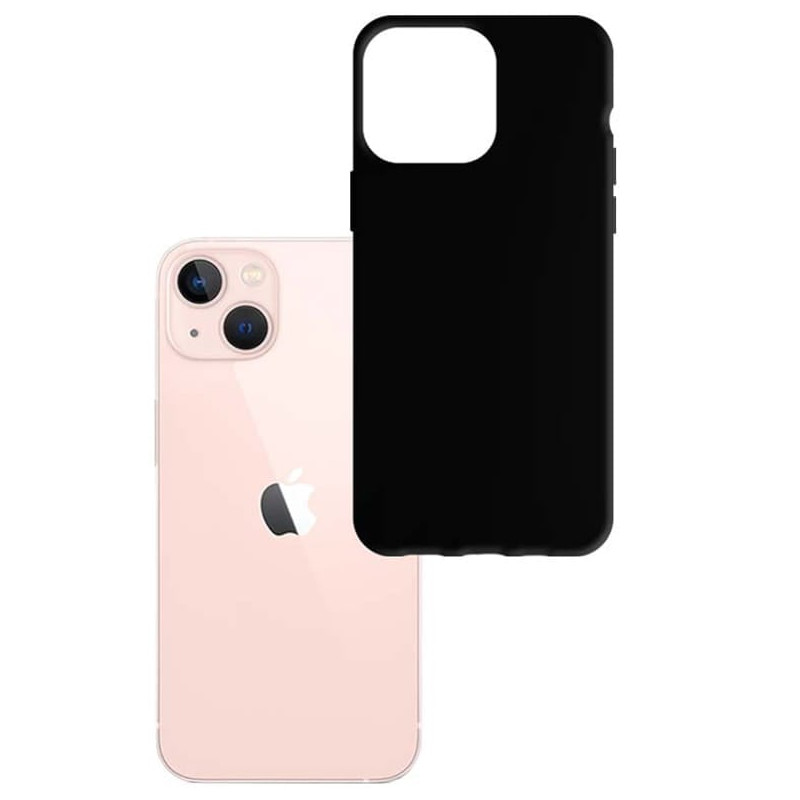 custodia 3mk matt case per apple iphone 14 nero