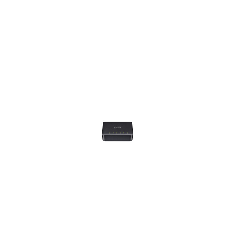 switch cudy fs105d 5xfe 10/100 mbps nero [nucudsw5p000000]