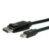 Cavo display port roline displayport /mini displayport nero 3m