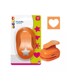 fustella cwr 11162/3 50mm cuore arancione [11162/3]