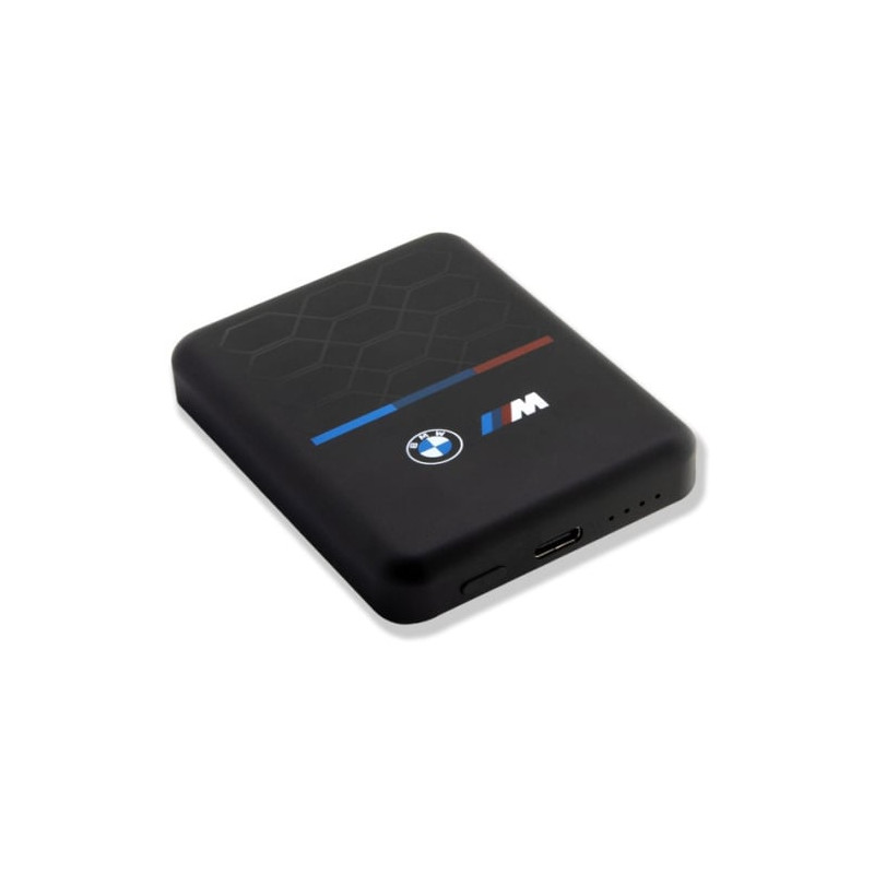 batteria portatile bmw m magsafe powerbank ad induzione 3000mah nero