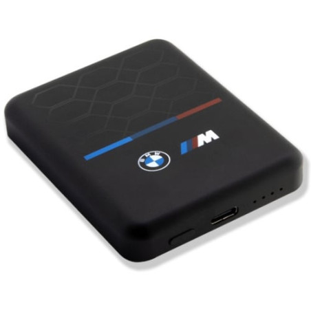 batteria portatile bmw m magsafe powerbank ad induzione 3000mah nero