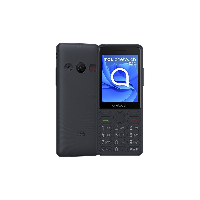 cellulare tcl onetouch 4022s 2.8" 1030mah grigio