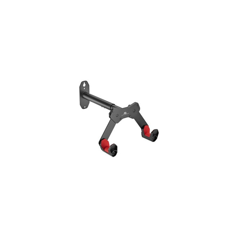supporto da parete maclean mc-457 per bicicletta nero [ajmclemrowmc457]