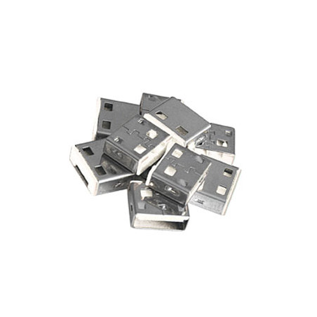 set di blocchi porte usb lindy 40460 usb tipo a senza chiave bianco