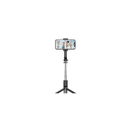 selfie stick awei x49 con treppiede bluetooth nero [ajawewawe000215]