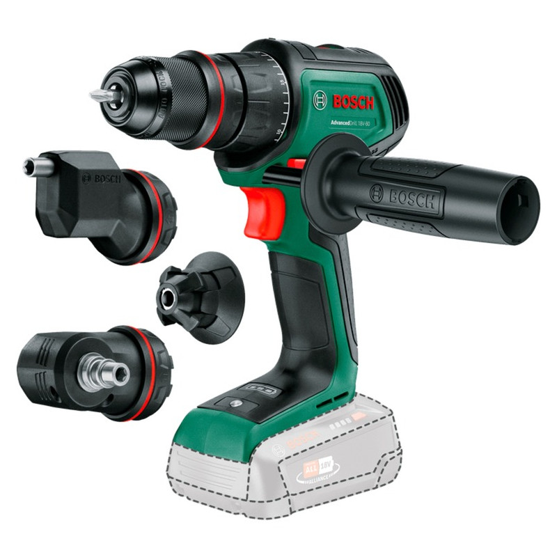 trapano avvitatore bosch advanceddrill 18v-80 quicksnap 18v a