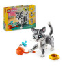 lego creator il gatto giocoso multicolore 407pz [31163]