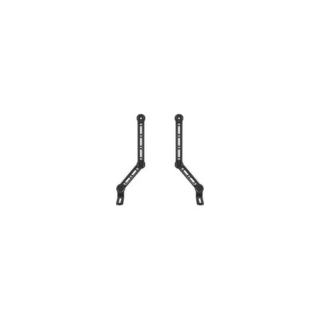 supporto maclean mc-334 per soundbar nero [ajmclgsounmc334]
