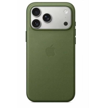 custodia apple techwoven con magsafe per iphone 17 pro max verde