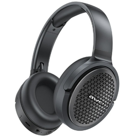 cuffia awei at78 wireless/bluetooth a padiglione con microfono nero