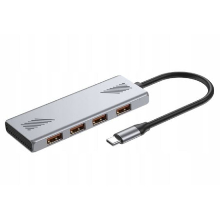 hub usb gembird uhb-cm-u310-a4-01 usb 3.2 tipo a