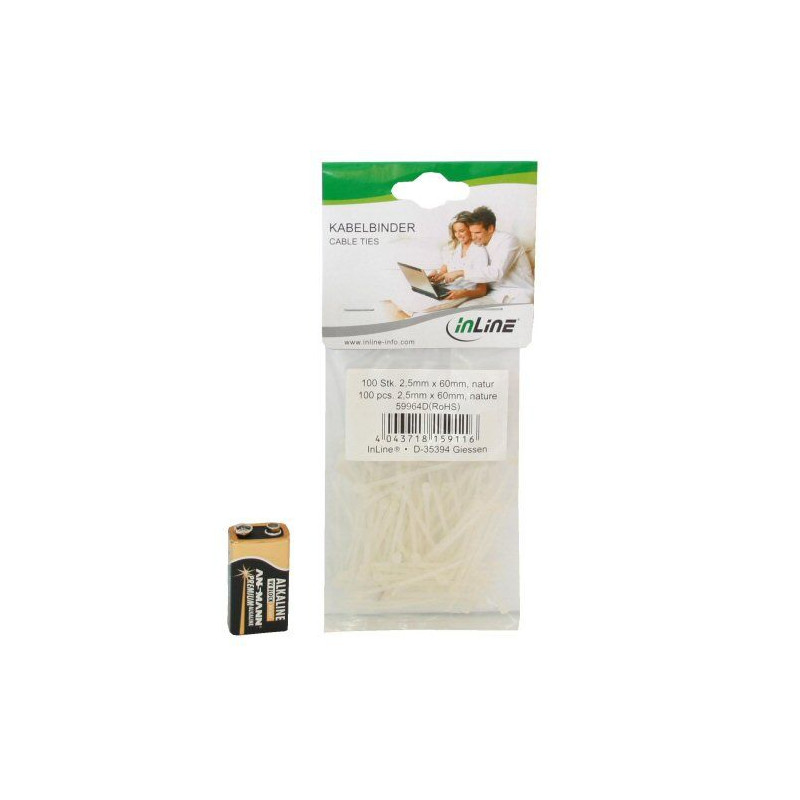 Fascette fermacavi inline 98mm (100 stk.)