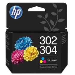 cartucce a getto d'inchiostro hp tri-color no.302xl-304xl