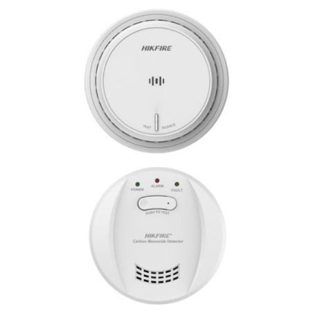 kit monossido + fumo hikvision ine418 hikfire bianco