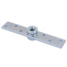 piastra girevole carrello mm 150x25