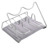 stendibiancheria metaltex dry-mug 2 in metallo 2 tazze argento