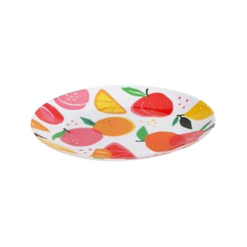 piatto koopman melamina frutta agrumi 20cm [177601620]