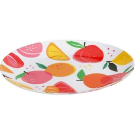 piatto koopman melamina frutta agrumi 20cm [177601620]