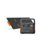 generatore solare power station jackery explorer 288wh nero/arancione