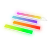 strisce led trust gxt 905 vybz rettangolare bianco 9pz [gxt 905 vybz]