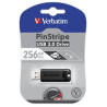 Pen drive 256gb verbatim store n go pinstripe usb3.0 nero [49320]