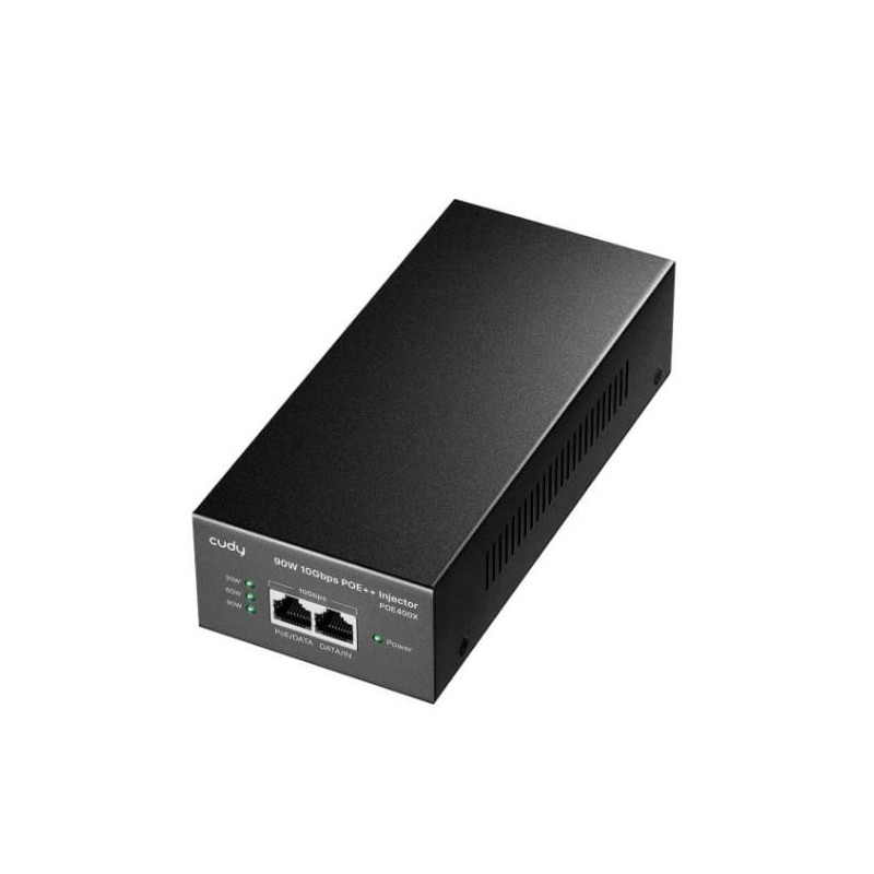 iniettore cudy poe400x gigabit poe/poe+/poe 90w 10g 90m nero