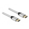 cavo hdmi delock ultra high speed 48 gbps 8k 60 hz 1m argento [85366]