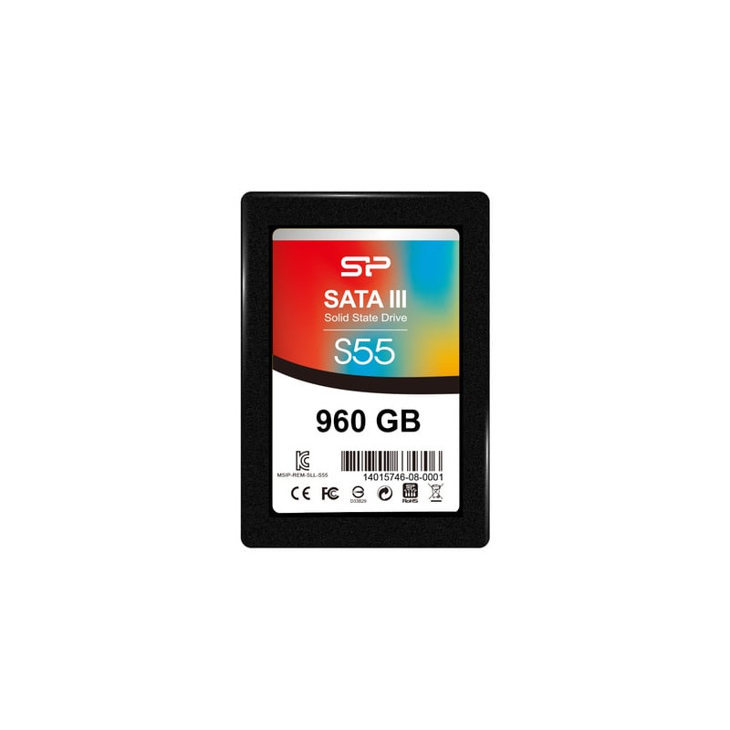 Ssd 960gb silicon power 2,5 sataiii s55 7mm nero for gam [sp960gbss3s55s25]