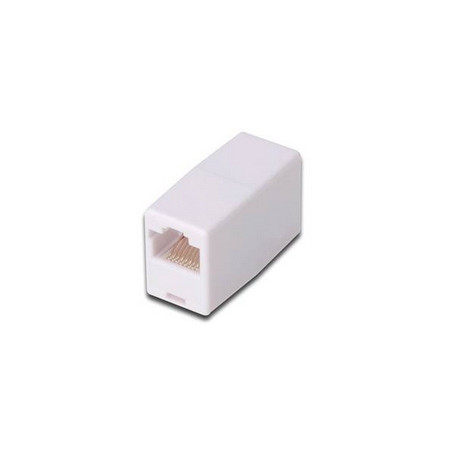 rj45 coupling 1-1 cat5e whiite [6959]